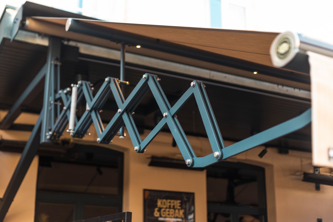 Scherenarmmarkise von Beren in Valkenburg