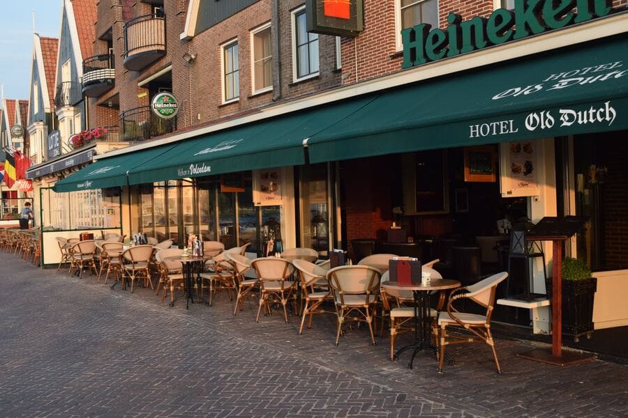 Alte holländische Terrasse Volendam